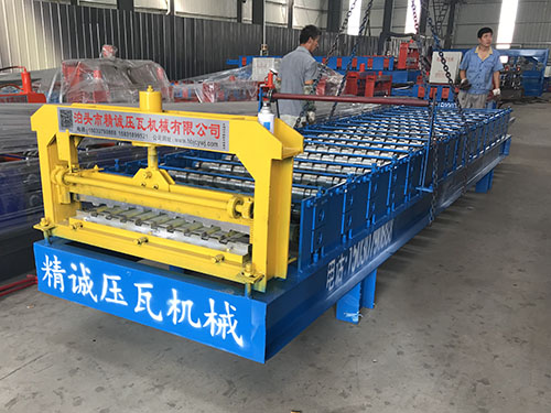 800卷簾門壓瓦機(jī)